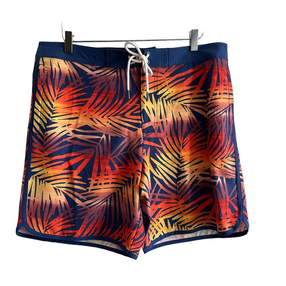 NWT American Eagle Men's Unlined Drawstring Waist 8" Board Shorts - Size Large